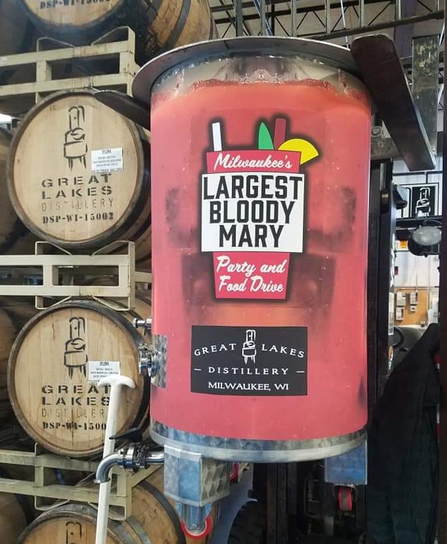 Milwaukee's Largest Bloody Mary Party Great Lakes Distillery