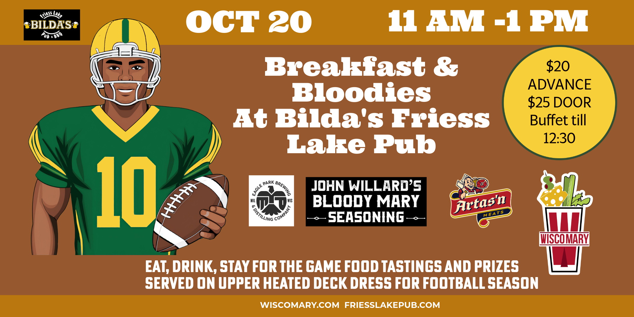 Bild's Friess Lake Breakfast and Bloodies