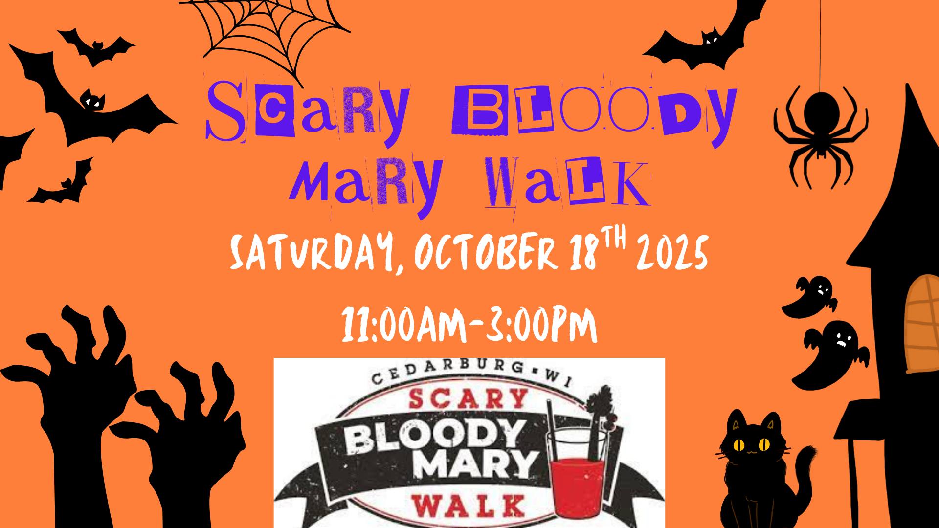 Scary Mary Bloody Mary event Cedarburg 2025